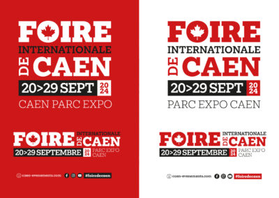 Bloc marque Foire Internationale de Caen 2024